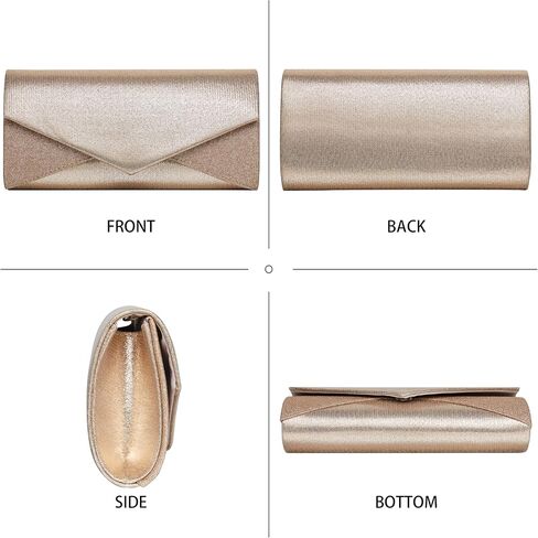 Women Evening Bag Clutch Purse For Women Glitter Envelope Handbag Formal Party Clutches Wedding Purses Prom Clutches in Saudi Arabia