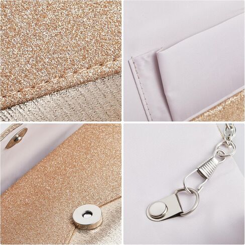 Women Evening Bag Clutch Purse For Women Glitter Envelope Handbag Formal Party Clutches Wedding Purses Prom Clutches in Saudi Arabia