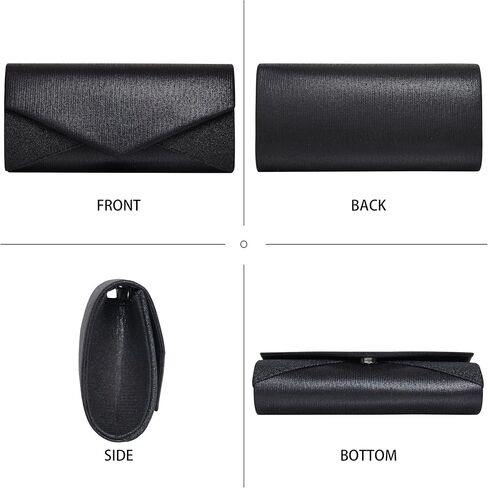Women Evening Bag Clutch Purse For Women Glitter Envelope Handbag Formal Party Clutches Wedding Purses Prom Clutches in Saudi Arabia