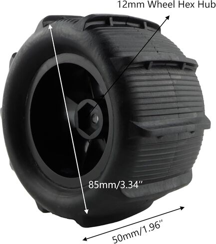 RC Car Paddle Tires Wheels 14300E2 Snow Desert Tires Accessories Spare Parts for H14BM 14210 JC14EP HP141 HP141S 1:14 Brushless RC Trucks Vehicle in Saudi Arabia