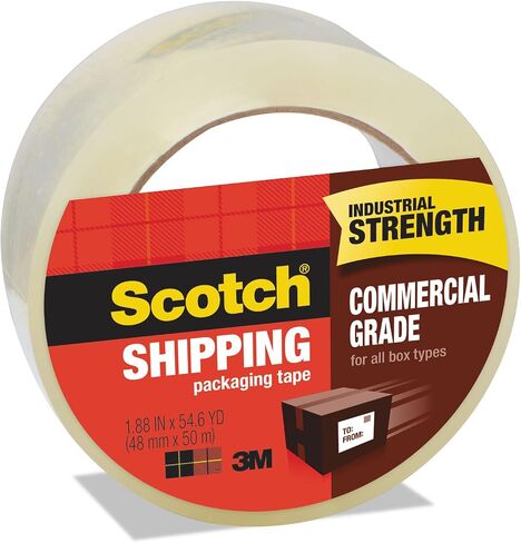 Scotch 3750 Packaging Tape, Refill, 1.88-Inch x54.6Yds, 1Roll, Clear in Saudi Arabia
