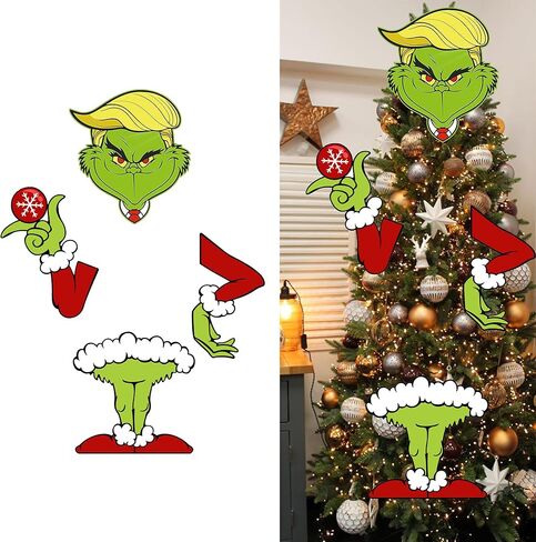 ديكور شجرة عيد الميلاد - ديكور عيد الميلاد للسياج، المرآب، عطلة عيد الميلاد، ديكور حفلات المنزل in Kuwait