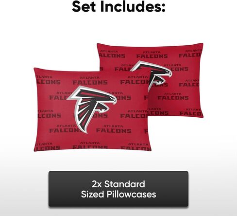 أغطية وسائد قياسية بشعار كبير من FOCO NFL Team Color مكونة من قطعتين in Kuwait