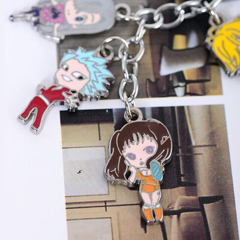 GK-O أنيمي الخطايا السبع المميتة شخصيات تأثيري حلقة رئيسية سلسلة المفاتيح قلادة in Kuwait