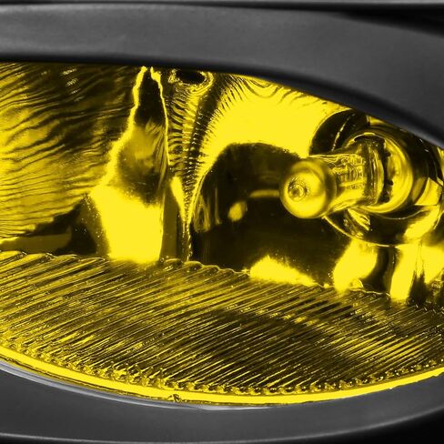 DNA MOTORING FL-ZTL-119-AM Front Bumper Fog Light Driver & Passenger Side Enhance visibility [Compatible with 06-08 Civic 2-Door Coupe] in Kuwait