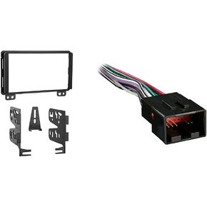 Metra 95-5026 Double DIN Installation Kit for Select 2001-up Ford, Lincoln and Mercury Vehicles -Black