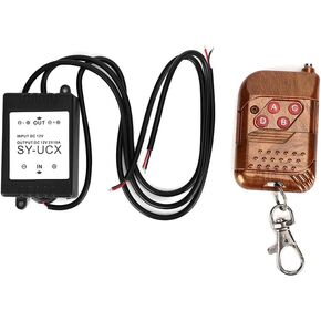 Aramox Wireless Controller, 12V 1.5W Universal Wireless Strobe Control Module LED DRL Flash Controller System for Car Motorcycle