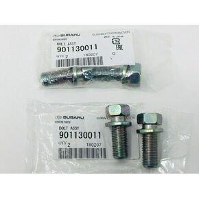 Subaru Disc Brake Caliper Bracket Mount Bolt Set of 4 Impreza WRX STi Forester Legacy Outback BRZ Crosstrek OEM