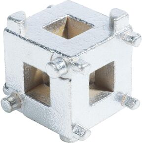 Brake Caliper Compression Tool,Car Rear Disc Brake Piston Tool,Car Accessories Caliper Piston Compressor Tool,3/8" Disc Brake Piston Caliper Wind Back Cube Tool,Fits Rear Disc Brakes on Cars