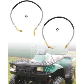 JUWEVAZU 1930752 1930753 Front Brake Line Hose Fit for Polaris Sportsman Magnum Xpedition Big Boss Trail Blazer Trail Boss Worker 300 400 325 335 350 400 425 455