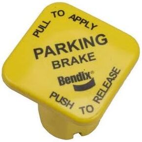 Bendix 298818N Yellow Parking Brake Knob