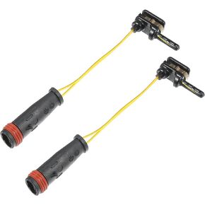 X AUTOHAUX 2pcs 2115401717 Front Rear Disc Break Pad Wear Sensor for Mercedes-Benz CL500 2000-2006 for Mercedes-Benz S430 2000-2006