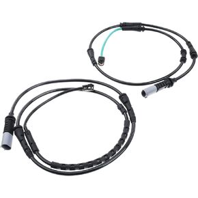 A-Premium Disc Brake Pad Wear Sensors Compatible with BMW 528i 535d 535i 550i 650i xDrive Gran Coupe Front and Rear Driver and Passenger Side 2-PC Set