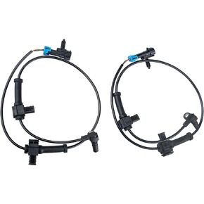 Rear ABS Wheel Speed Sensor Left Right fit for 07-13 Chevy Silverado 1500 2500 3500 Cheyenne, GMC Sierra 2007 2008 2009 2010 2011 2012 2013, Driver Passenger Side, ALS1757, 2pcs
