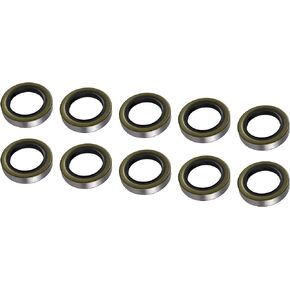 Lippert Replacement Double Lip Grease Seal for 1,250 to 8,000-lb. RV Trailer Axles, 1.72" Inner Diameter, 10-Pack - 333961