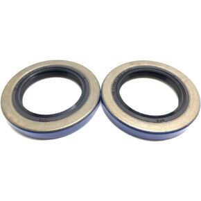 WPS (Pack of 2) Trailer Axle Hub Wheel Grease Seal 12192TB, 2000-2200# Double Lip 1.249'' X 1.983''
