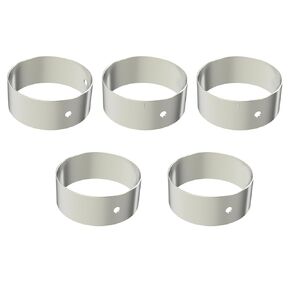 Sporthfish 1235M Camshaft Bearing Set 5PCS Engine Bushing Race Compatible with Chevrolet GMC SBC Buick Pontiac Cadillac 4.6L 4.9L 5.0L 5.4L 5.7L 6.3L 6.6L 283 302 305 307 327 350 383 400, Silver