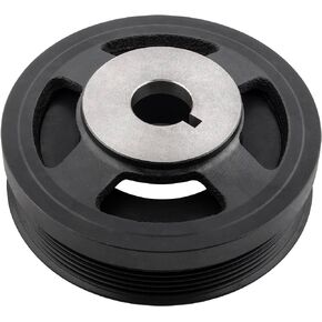 BOXI Harmonic Balancer Crankshaft Pulley Compatible for Chevrolet Aveo 2004-2008 / for Chevrolet Aveo5 2007-2008 / for Pontiac G3 2010 / for Suzuki Equator 2009 Base | Replaces 1261082Z00 594-387