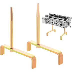 NYXOVA Cylinder Head Stands, 2pc Engine Cylinder Head Bracket with Tapered Mandrels, Cylinder Head Work Stand Set for Engine Maintenance and Storage in Saudi Arabia