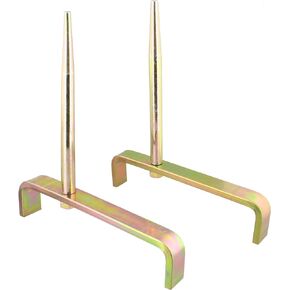 ABN Cylinder Head Stands - 2pc Cylinder Head Work Stand Set with Tapered Mandrels Easy Disassembly for Storage