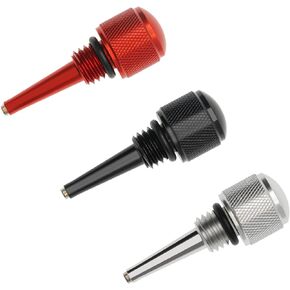 Set of 3 Replacement for 55201 Magnetic Oil Dipstick for Inverter Generator with O Ring,Compatible with Predator/Wen/Yamaha（Red、Black、Silver）