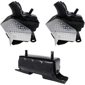 ENA Front Engine and Trans Mount Set of 3 Compatible with Chevrolet GMC Cadillac 2007 2008 2009 2010 2011 2012 2013 2014 Auto Trans 4WD 4x4 Engine Replacement for A2638 A5365 A5365