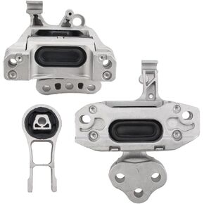 AUTOKAY Complete Engine Motor & Transmission Mounts Fits for Jeep Cherokee 2.4L 2014-2019 for Chrysler 200 2015-2017