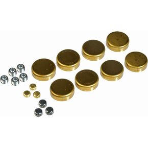 Dorman 567-001 Gm Brass Expansion Plug Kit, 15 Expansion Plugs, 5 Pipe Plugs Compatible with Select Models, 20 Pack
