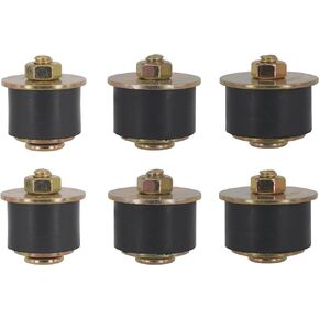 2 Sizes (2pcs) Rubber Expansion Plug, Fit Hole Size: 1-7/8"~2-1/8" (47mm~53mm) Automotive Rubber Freeze Plug