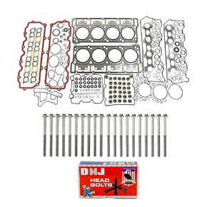 DNJ HGB4214 Cylinder Head Gasket Set with Head Bolt Kit for 2003-2010 Ford Excursion 6.0L 363cid V8 OHV