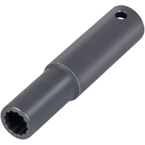 12MM 12PT 1/2 Inch Drive Extra Deep Socket Heavy Duty Fits for Detroit Diesel 60 Series Engine Rocker Arm Shaft