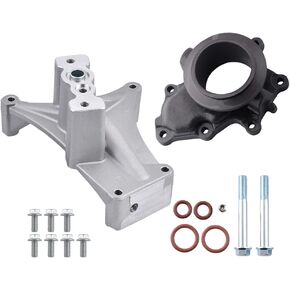 SPELAB EBP Valve Upgrade Turbo Pedestal & Exhaust Housing for Ford 7.3L Powerstroke 1999.5-2003