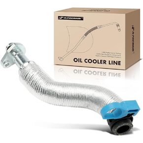 A-Premium Turbocharger Oil Return Line Compatible with Mini Models - Cooper 2007-2015, Cooper Countryman 2011-2018, Cooper Paceman 2013-2016 - Replace# 11658617069, 11657534455