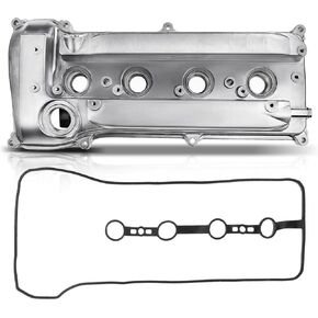 A-Premium Engine Valve Cover with Valve Cover Gasket Compatible with Toyota Camry 2002-2009, Corolla & Matrix 2009-2013, Highlander 2001-2007, RAV4 2004-2008, Solara 2002-2008, L4 2.4L (2AZ-FE)