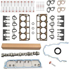 NON AFM DOD Disable Kit with Camshaft, LS7 Lifters, 5.3 Head Gasket and Valley Cover Plate for 2007-2013 Chevy GMC 5.3L Truck SUV