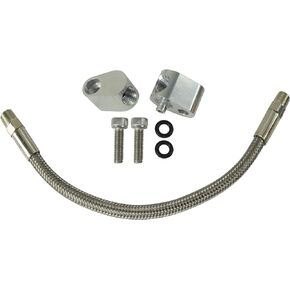 ICT Billet LS Engine 3-Bolt DBC DBW Gen 3 Throttle Body Bypass Steel Braided Hose Kit Coolant Crossover Steam Tube LSX LS1 LM7 LR4 LQ4 LS6 L59 LQ9 LM4 L33 551694H