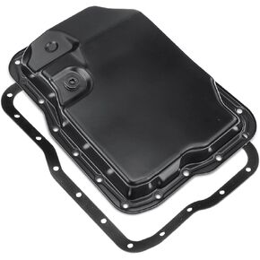 A-Premium Transmission Oil Pan with Drain Plug & Gasket Compatible with Mazda 3 2006-2013, 5 2008-2015, 6 2006-2013, CX-7 2010-2012, 2.3L 2.5L 3.0L
