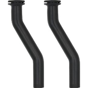 (2-Pack) Calvana Replacement 3 Inches Rubber Vacuum Hose (Black) - Compatible with Part Number 596163 Vacuum Hose for Select Small Gasoline Engines