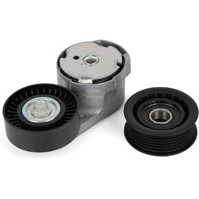 39282 + 38082 Drive Belt Tensioner Pulley with Idler Pulley for Dodge Grand Caravan Charger Durango Journey Ram 1500 2500 3500 Chrysler 200 300 Town & Country Grand Cherokee VW Routan 3.6L V6
