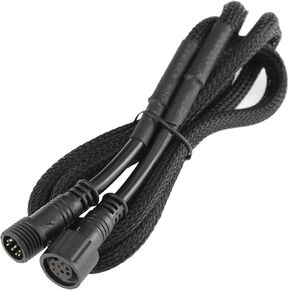 Auxbeam Extension Wiring Harness for 6 Gang Switch Panel BC60, GC60, Switch Controller Extended Wire Line, 1.2m/47 inch
