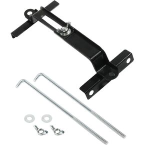 ESEWALAS Adjustable Battery Hold Down,Battery Tie Down Kit,Universal Battery Crossbar with J Bolt Battery Hold Down Bracket,Stainless Steel J Bolt Sets Car Battery Holder,Battery Tie Down Holder
