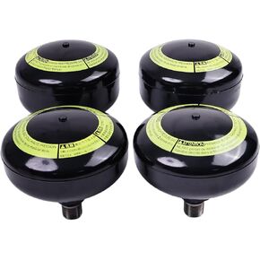 BLUESUNSOLAR Set of 4 Suspension Accumulator 49141-60010 49151-60010 4914160010 4915160010 Replacement for Toyota Land Cruiser 100 Lexus LX470 UZJ100