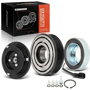 A-Premium A/C Compressor Clutch Compatible with Nissan Maxima 3.5L 2008-2014, Murano 3.5L 2009-2014, Quest 3.5L 2011-2015, Pathfinder 3.5L 2013-2015