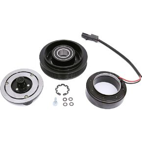 FKG AC Compressor Clutch Assembly Repair Kit 55111400AA CO 10900C fit for 2006-2008 Jeep Liberty 3.7L, 2007-2008 Dodge Nitro 3.7L