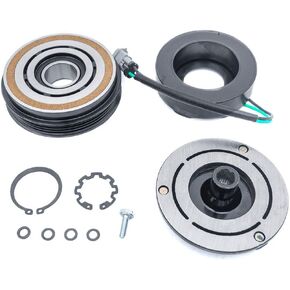 FKG AC Compressor Clutch Assembly Repair Kit CO 29002C 19130450 Fit for Cadillac Escalade, Chevy Express Silverado 1500 2500 3500 Tahoe, GMC Savana Sierra 1500 2500 3500 Yukon