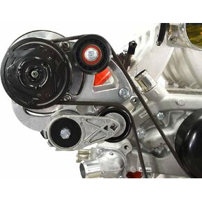 ICT Billet LS Truck R4 A/C Air Conditioner Compressor Bracket Kit SUV LSX AC (LS3 Camaro) LS1 LS3 LS2 LQ4 LQ9 LS6 L92 L99 L33 LR4 Designed & Manufactured in the USA 551585X-3