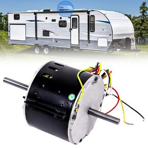 3315332.005 AC Condenser Fan Motor, Air Conditioner Motor Fan Brisk Air II for Dometic 3315332.005 for NBK Y7L423C032L (20435)