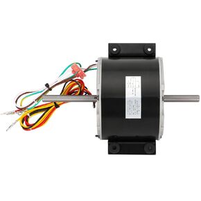 3315332.005 Fan Motor Replacement genteq F48AF70A61 Fan Motor/dometic Brisk air 2 Fan Motor, Compatible with Dometic Brisk Air II B57915/B59516/B59146/B59186/B59196-1/5 HP, 3-Speed