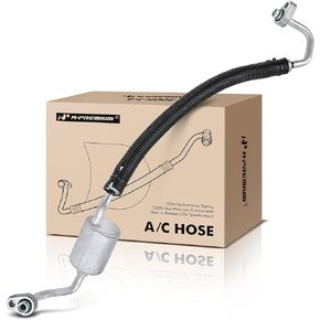 A-Premium A/C Discharge Line Hose Assembly Compatible with Ford F-150 2010, Expedition 2010-2013, Lincoln Navigator 2010-2013, 5.4L, Compressor to Condenser