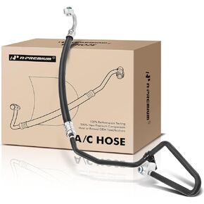 A-Premium A/C Discharge Line Hose Assembly Compatible with Acura MDX 2007-2013 V6 3.7L, Compressor to Condenser